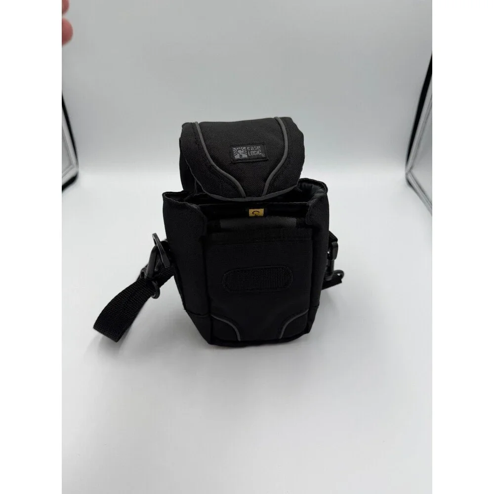 Case Logic Black Soft Padded Digital Camera Case Holder, 3x4x6, w/SD Reader Case